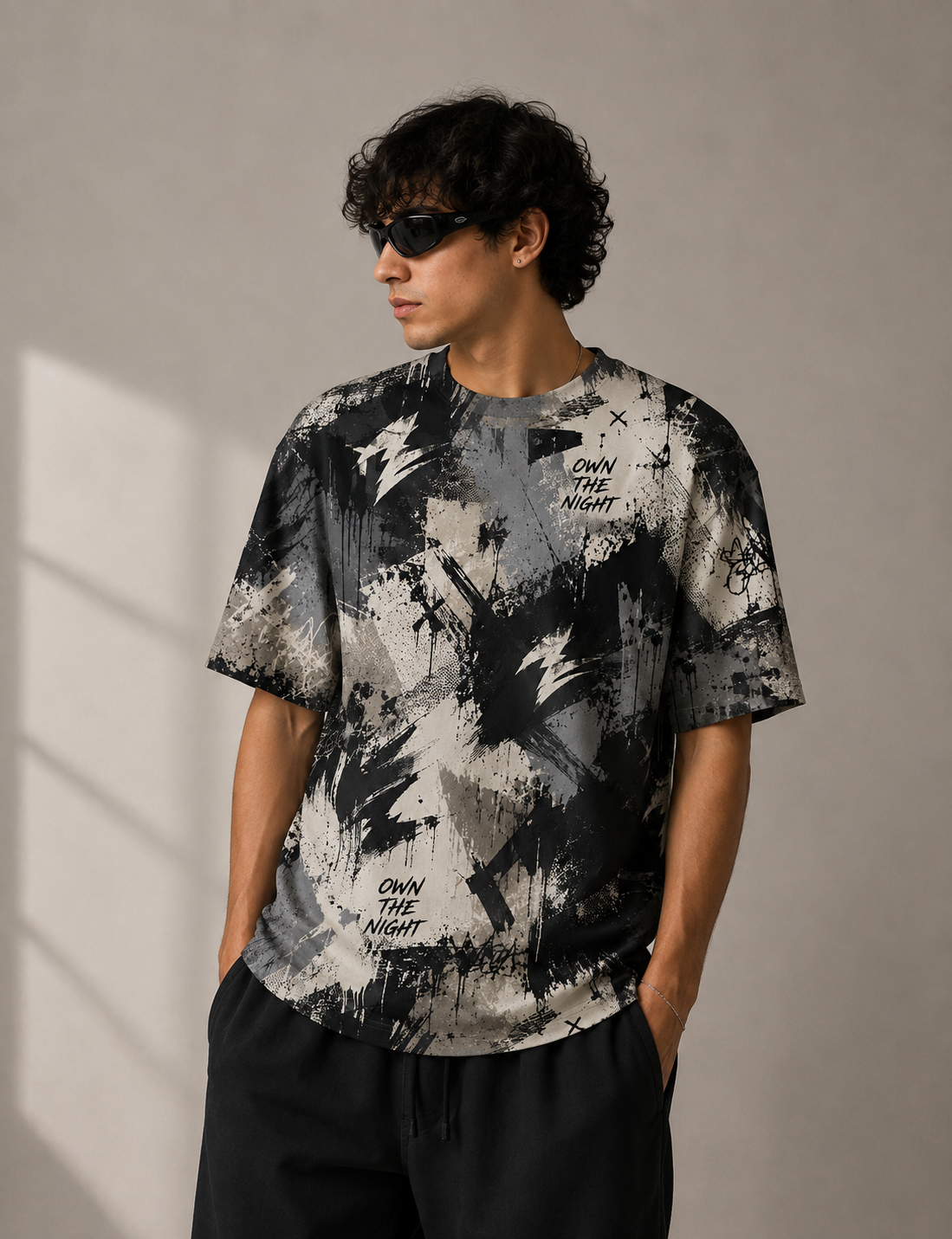 Silent Riot Oversized Streetwear T-Shirt
