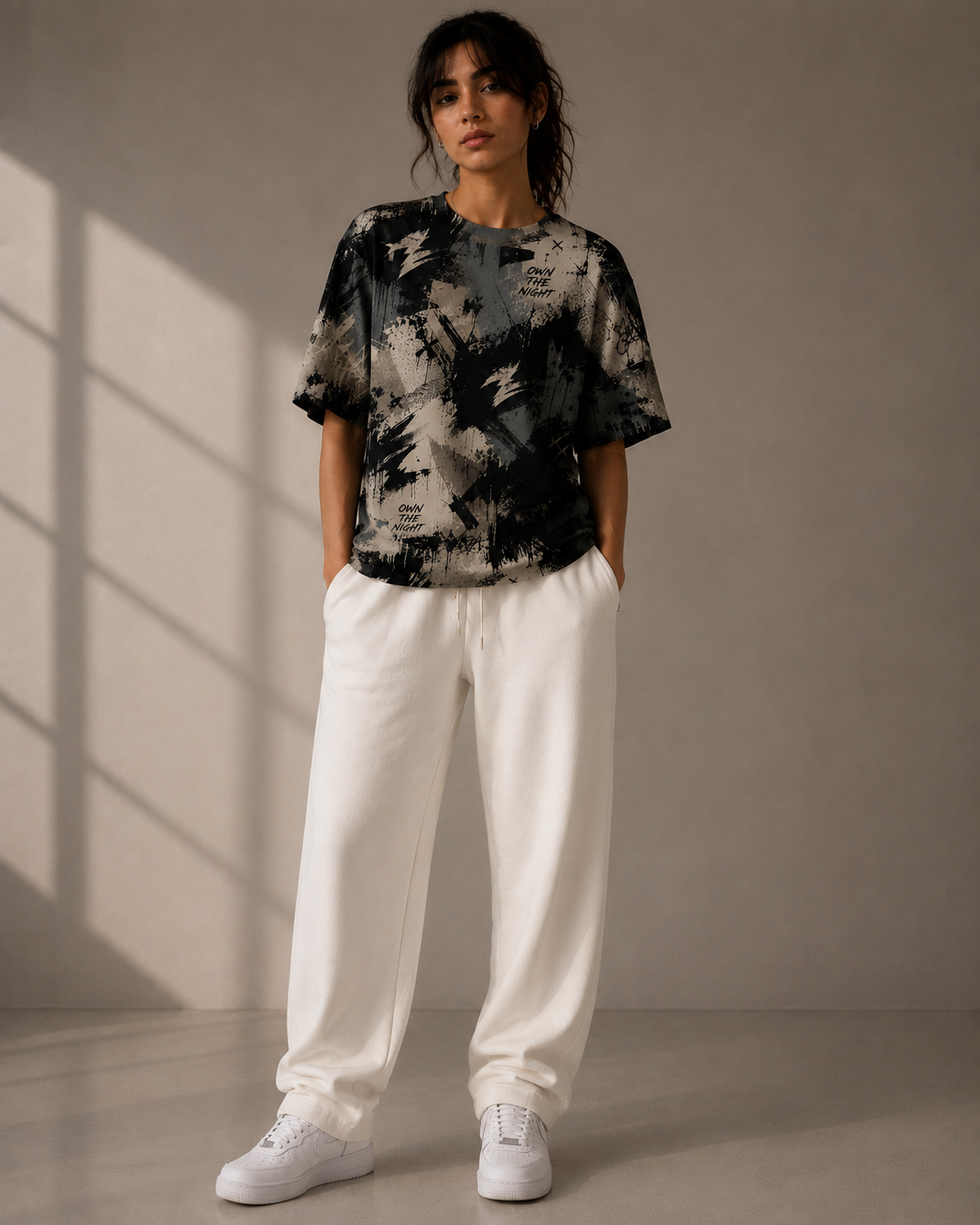 Silent Riot Oversized Streetwear T-Shirt