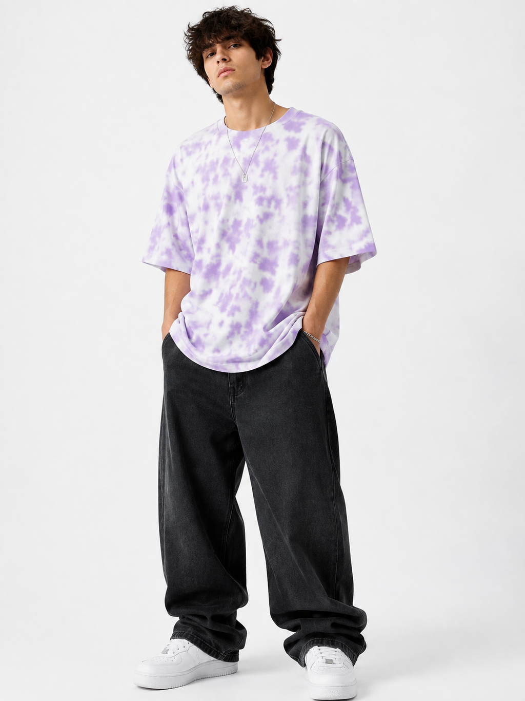 Unisex Tie Dye Oversized T-Shirt