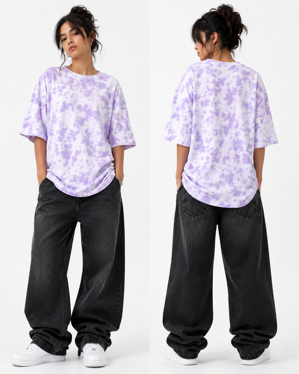Unisex Tie Dye Oversized T-Shirt