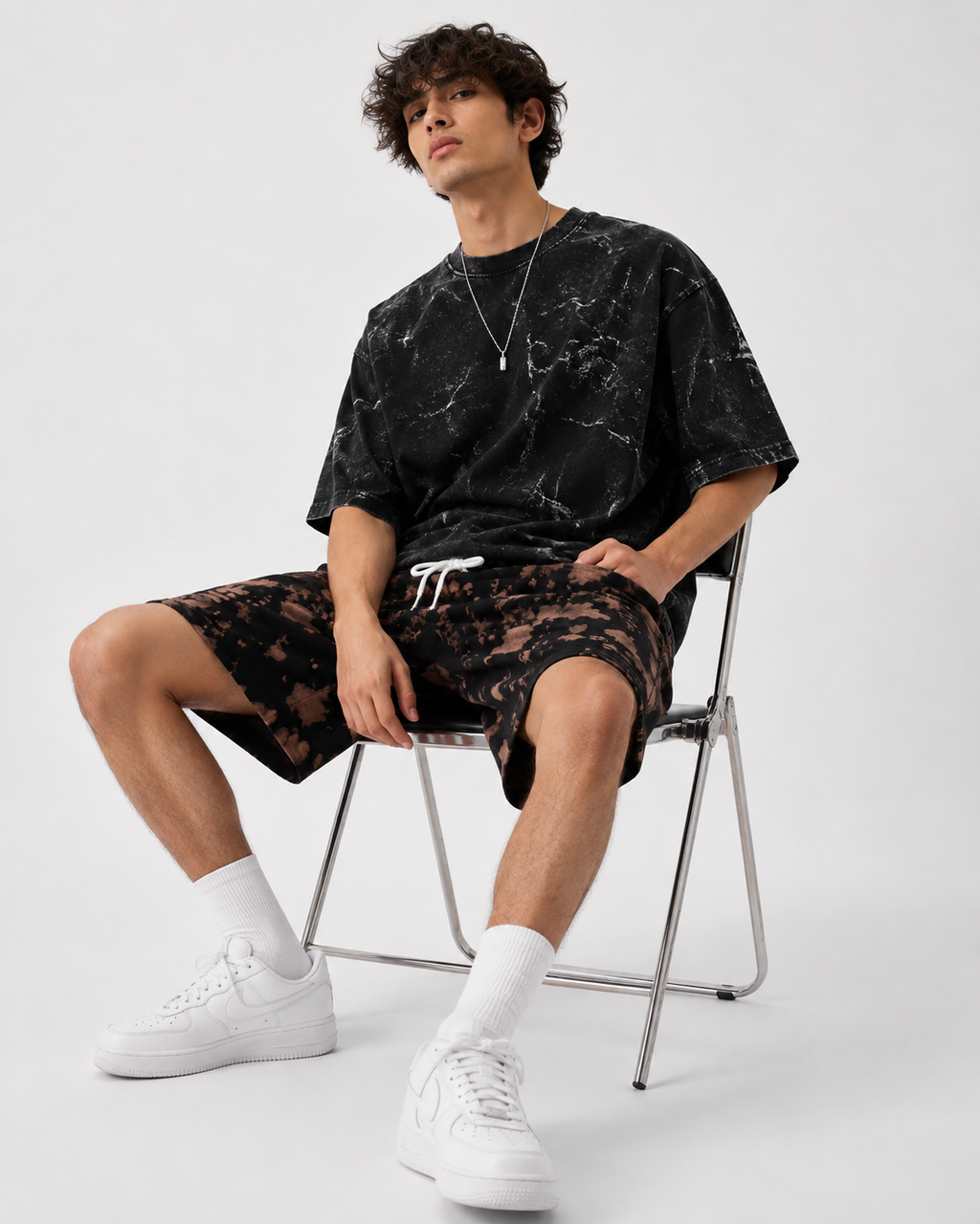 Unisex Tie Dye Shorts