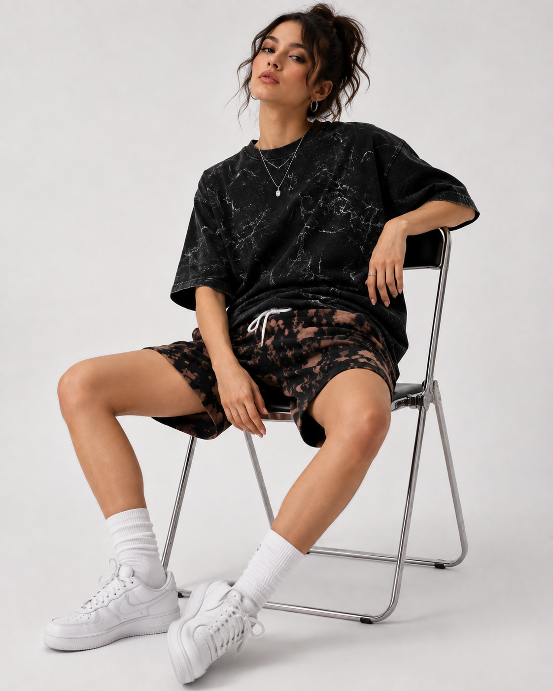 Unisex Tie Dye Shorts