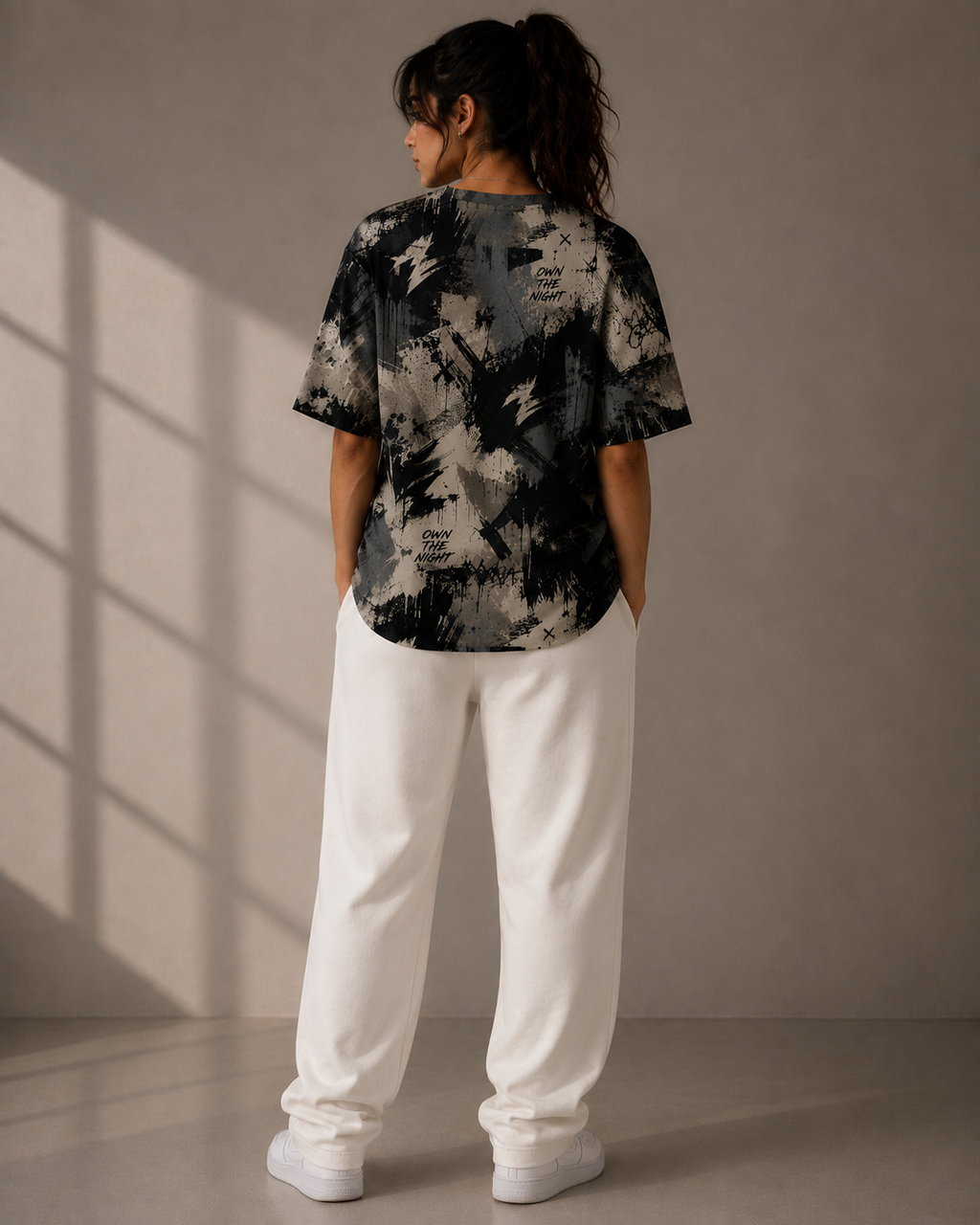 Silent Riot AOP Oversized Streetwear T-Shirt